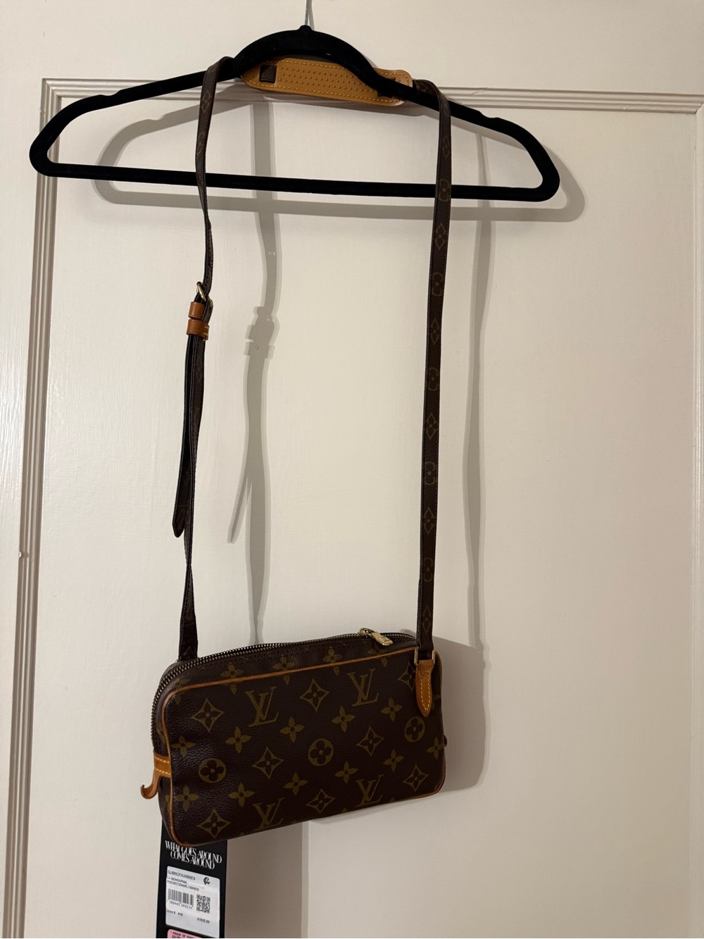 Louis Vuitton Monogram Canvas Shoulder Bag - Brown/Gold Trim - Picture 3 of 8
